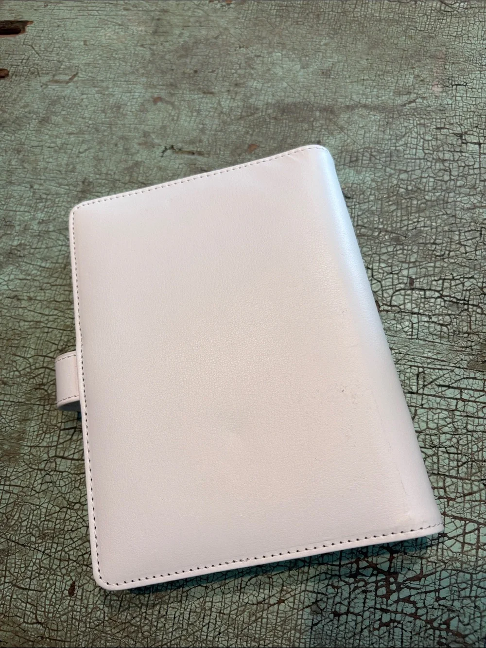 The Paper Studio Floral Bee 6-Ring Planner Binder Pink Gold Foil
